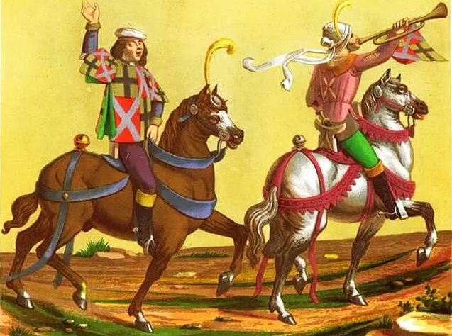 Герольд: распорядитель рыцарских турниров в Западной Европе